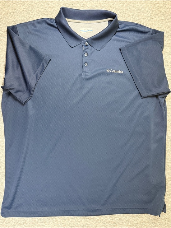 Columbia Other - Columbia OmmiWick Men's Navy Blue Polo Shirt Size XL